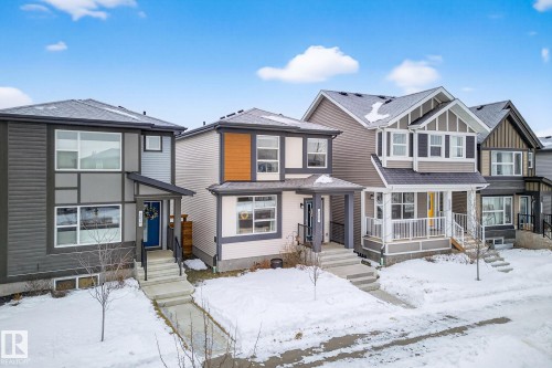 203 Charlesworth Drive, Edmonton, AB - Outdoor With Facade