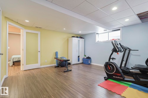 16 Hartwick Gate, Spruce Grove, AB - Indoor Photo Showing Gym Room