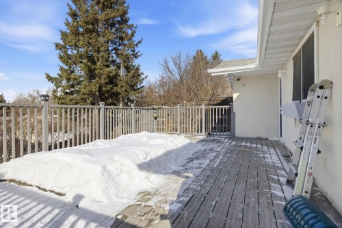 View of deck - 83 Bellevue Crescent, St. Albert, AB - Outdoor With Deck Patio Veranda
