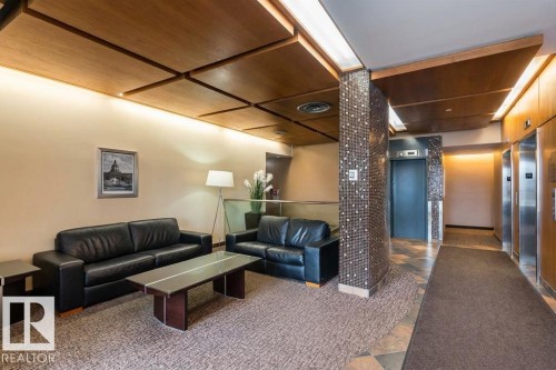 View of building lobby - 1401 10883 Saskatchewan Drive, Edmonton, AB - Indoor