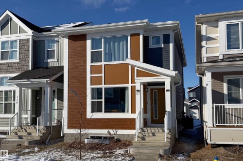 View of front of property - 112 Stonehouse Way, Leduc, AB - Outdoor With Facade