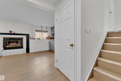 2536 35 Street, Edmonton, AB - Indoor With Fireplace