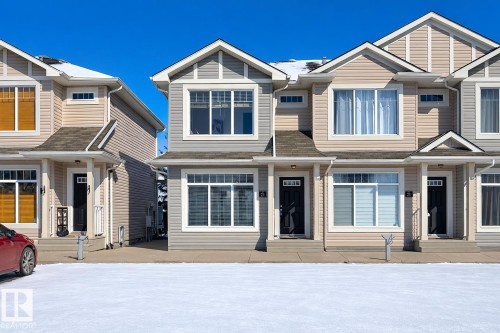 View of front facade - 21 6032 38 Avenue, Edmonton, AB - Outdoor With Facade