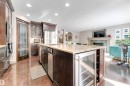 12063 21 Avenue Sw, Edmonton, AB  - Indoor Photo Showing Kitchen With Stainless Steel Kitchen With Upgraded Kitchen 