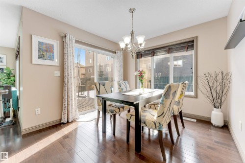 12063 21 Avenue Sw, Edmonton, AB - Indoor Photo Showing Dining Room