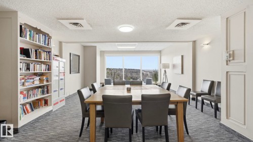 406 12121 Jasper Avenue, Edmonton, AB - Indoor Photo Showing Dining Room