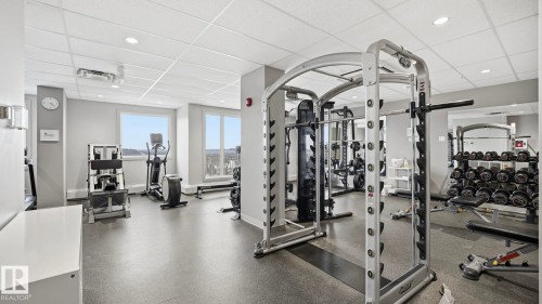 406 12121 Jasper Avenue, Edmonton, AB - Indoor Photo Showing Gym Room