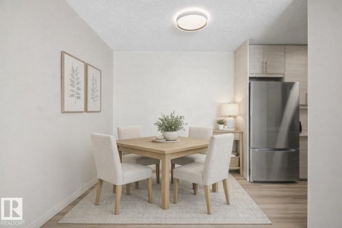 406 12121 Jasper Avenue, Edmonton, AB - Indoor Photo Showing Dining Room
