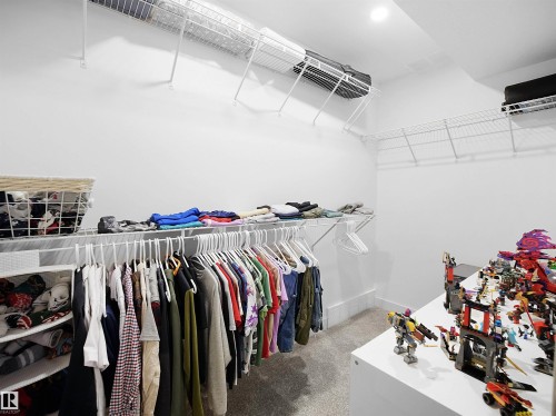 Walk in closet with light colored carpet - 3387 Parker Loop, Edmonton, AB - Indoor With Storage
