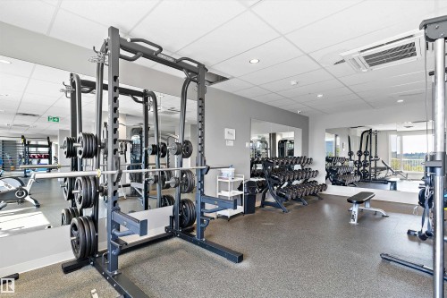 1401 12141 Jasper Avenue, Edmonton, AB - Indoor Photo Showing Gym Room