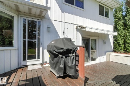 Deck featuring grilling area - 39 Grand Meadow Crescent, Edmonton, AB - Outdoor With Deck Patio Veranda With Exterior