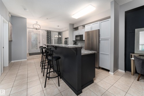 108 8619 111 Street, Edmonton, AB - Indoor Photo Showing Kitchen