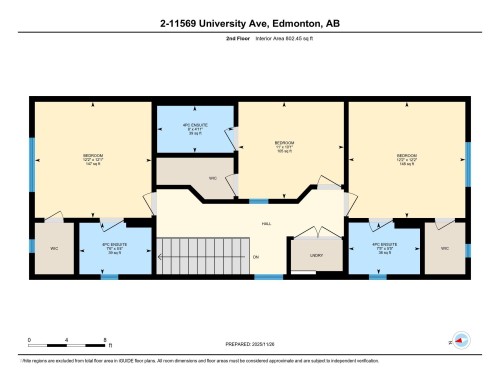 View of floor plan / room layout - 2 11569 University Avenue, Edmonton, AB - Other