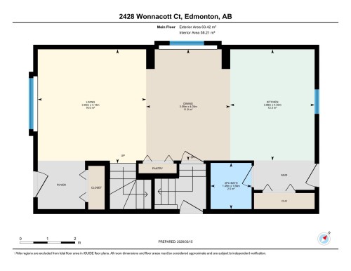 View of room layout - 2428 Wonnacott Crest, Edmonton, AB - Other