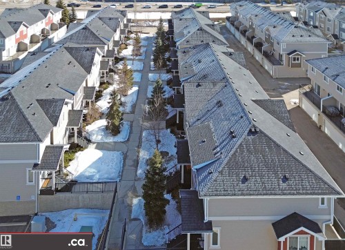 Aerial view of residential area - 8 9535 217 Street, Edmonton, AB - Outdoor