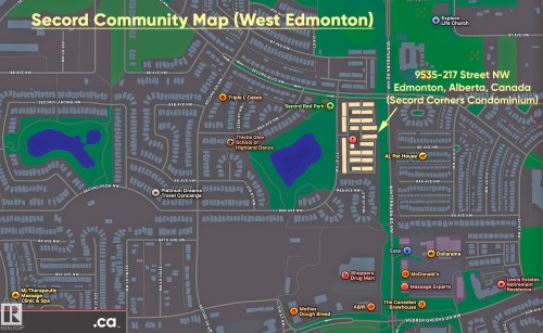 Map / location - 8 9535 217 Street, Edmonton, AB - Other