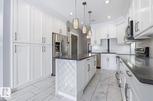 8144 78 Avenue, Edmonton, AB - Indoor Photo Showing Kitchen With Upgraded Kitchen