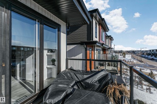 8280 Chappelle Way, Edmonton, AB - Outdoor With Balcony With Exterior