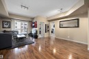 307 10303 111 Street, Edmonton, AB  - Indoor Photo Showing Living Room 