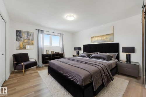 12 Rue Bouchard, Beaumont, AB - Indoor Photo Showing Bedroom