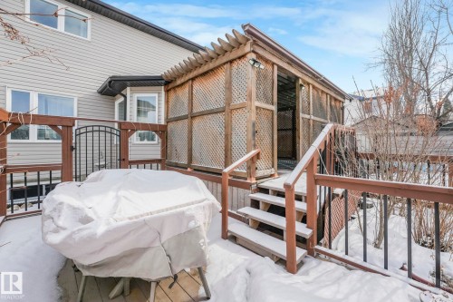 12 Rue Bouchard, Beaumont, AB - Outdoor With Deck Patio Veranda