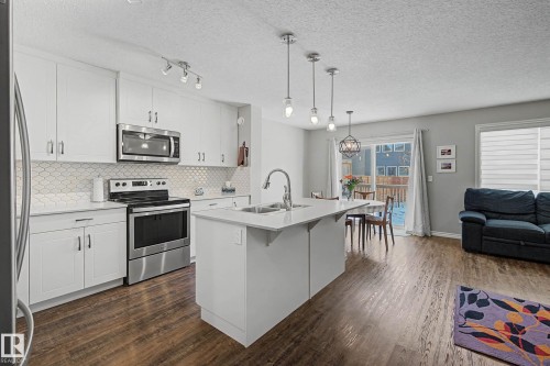 41 Robin Way, St. Albert, AB - Indoor Photo Showing Kitchen With Upgraded Kitchen