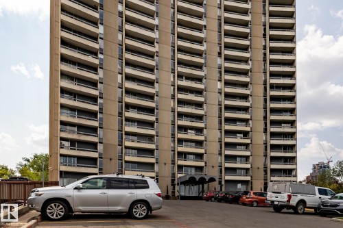 911 10883 Saskatchewan Drive, Edmonton, AB - Outdoor With Balcony With Facade