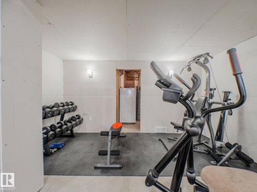 2611 Blue Jay Close, Edmonton, AB - Indoor Photo Showing Gym Room