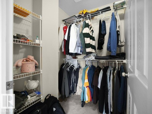 Walk in closet featuring light carpet - 196 230 Edwards Drive, Edmonton, AB - Indoor With Storage