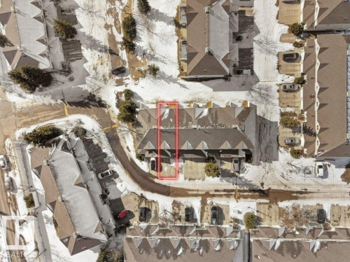 Aerial perspective of suburban area - 196 230 Edwards Drive, Edmonton, AB - Outdoor