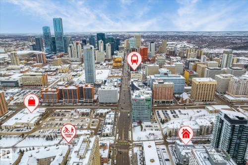 506 10046 110 Street, Edmonton, AB - Outdoor With View