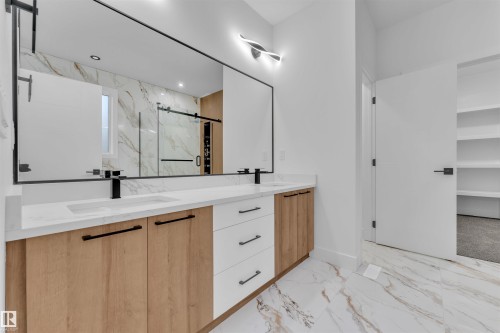 209 Basin Court, Leduc, AB - Indoor Photo Showing Bathroom