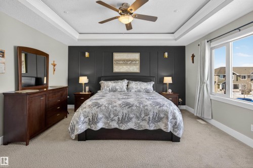 207 Bremner Crescent, Fort Saskatchewan, AB - Indoor Photo Showing Bedroom