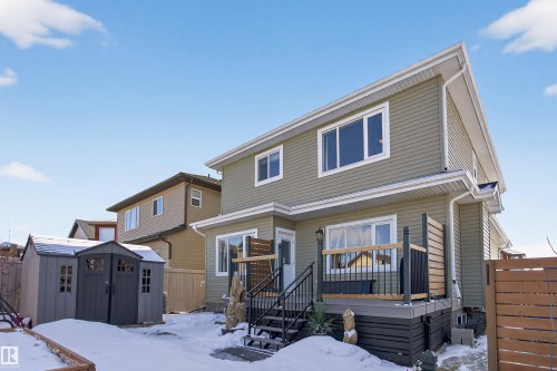207 Bremner Crescent, Fort Saskatchewan, AB - Outdoor With Deck Patio Veranda