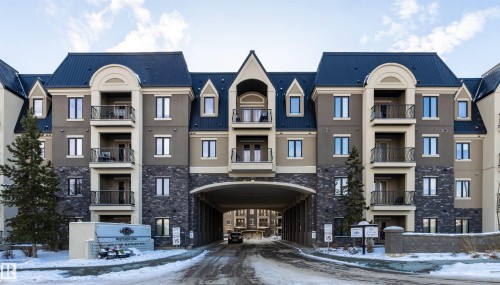 425 6083 Maynard Way, Edmonton, AB - Outdoor With Balcony With Facade