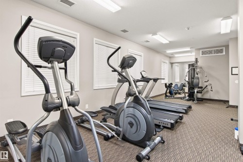 425 6083 Maynard Way, Edmonton, AB - Indoor Photo Showing Gym Room