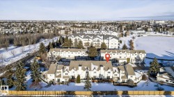 View of snowy aerial view - 
