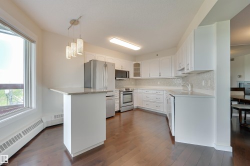 1003 12319 Jasper Avenue, Edmonton, AB - Indoor Photo Showing Kitchen