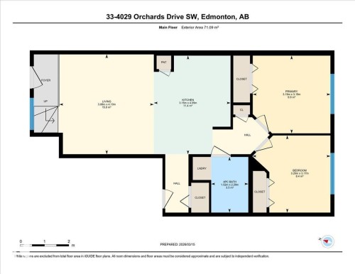 Floor plan - 33 4029 Orchards Drive Sw, Edmonton, AB - Other