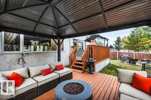 3740 29 Street, Edmonton, AB - Outdoor With Deck Patio Veranda With Exterior