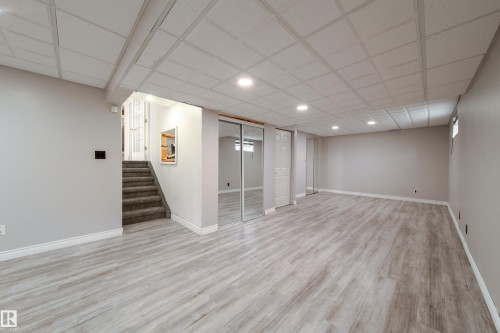 18007 57 Avenue, Edmonton, AB - Indoor Photo Showing Basement