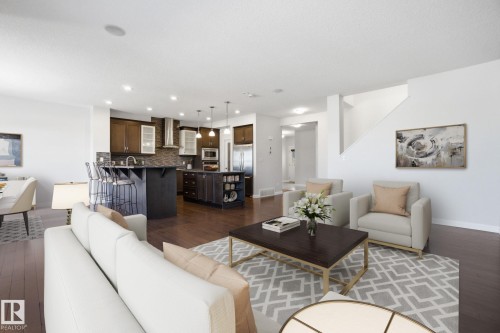 1220 Secord Landing Landing, Edmonton, AB - Indoor Photo Showing Living Room