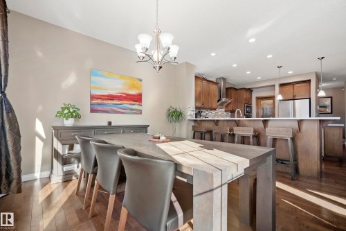 3689 Atkinson Loop, Edmonton, AB - Indoor Photo Showing Dining Room