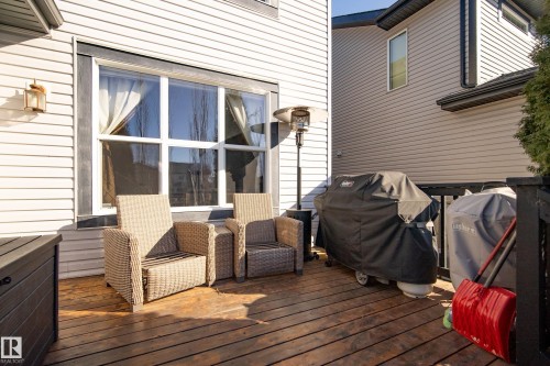 3689 Atkinson Loop, Edmonton, AB - Outdoor With Deck Patio Veranda With Exterior