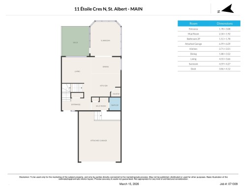 Floor plan - 11 Etoile Cres N, St. Albert, AB - Other