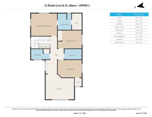Floor plan - 11 Etoile Cres N, St. Albert, AB - Other