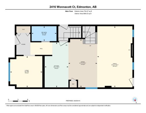 Floor plan - 2416 Wonnacott Crest, Edmonton, AB - Other