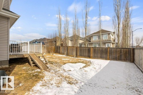 South East Facing Backyard - 4476 Suzanna Crescent, Edmonton, AB - Outdoor