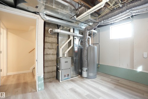 12235 St Albert Trail, Edmonton, AB - Indoor Photo Showing Basement