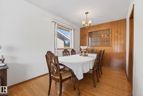9145 152 Street, Edmonton, AB - Indoor Photo Showing Dining Room